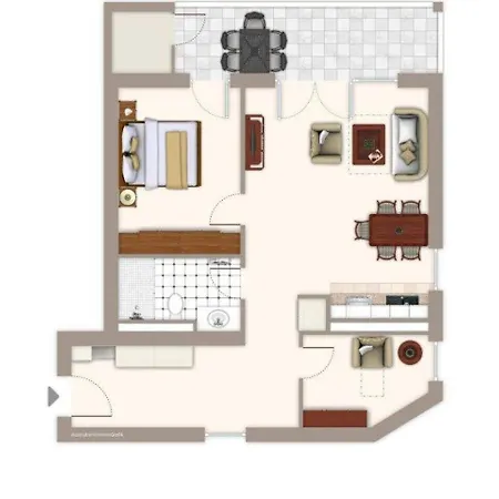 Aparthotel-waterkant-suites-suite-3-67 Börgerende-Rethwisch